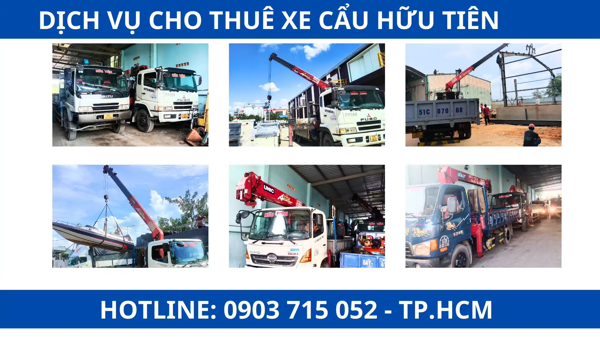 DỊCH VỤ XE CẨU HỮU TIÊN